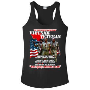 Vietnam Veteran The Best America Had Ladies PosiCharge Competitor Racerback Tank