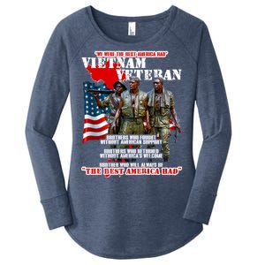 Vietnam Veteran The Best America Had Women's Perfect Tri Tunic Long Sleeve Shirt