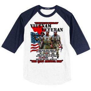 Vietnam Veteran The Best America Had Baseball Sleeve Shirt