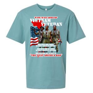 Vietnam Veteran The Best America Had Sueded Cloud Jersey T-Shirt