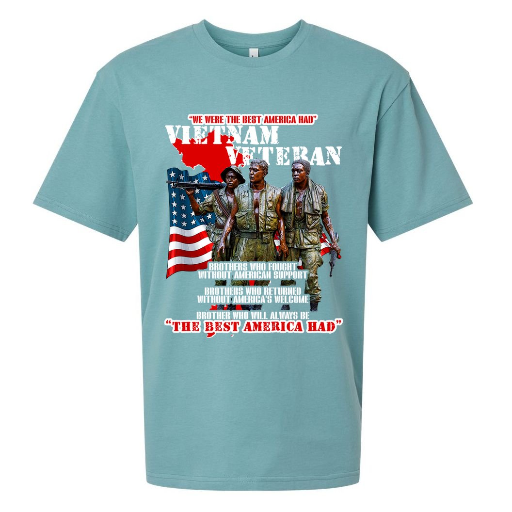 Vietnam Veteran The Best America Had Sueded Cloud Jersey T-Shirt