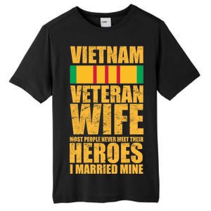 Vietnam Veteran Wife Tall Fusion ChromaSoft Performance T-Shirt