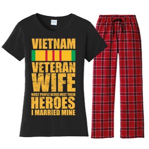 Vietnam Veteran Wife Women's Flannel Pajama Set