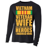 Vietnam Veteran Wife Cooling Performance Long Sleeve Crew