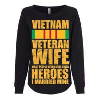 Vietnam Veteran Wife Womens California Wash Sweatshirt