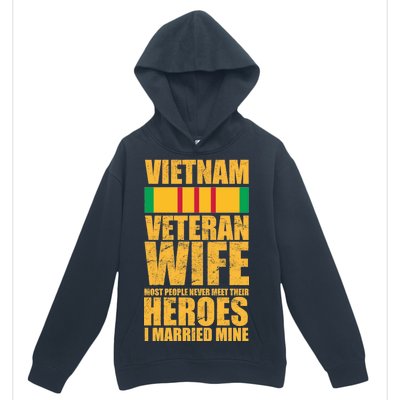 Vietnam Veteran Wife Urban Pullover Hoodie