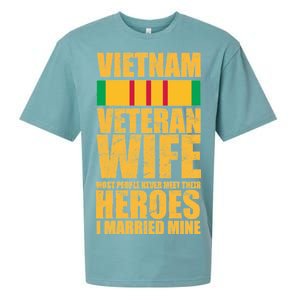 Vietnam Veteran Wife Sueded Cloud Jersey T-Shirt