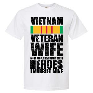 Vietnam Veteran Wife Garment-Dyed Heavyweight T-Shirt