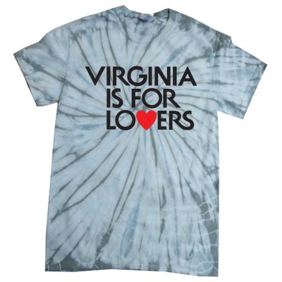 Virginia Is For Lovers Love Gift Virginia State Tie-Dye T-Shirt