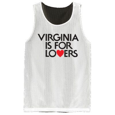 Virginia Is For Lovers Love Gift Virginia State Mesh Reversible Basketball Jersey Tank