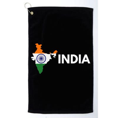 Vintage India Flag Indian Outdoor Trip In India Golf Towel