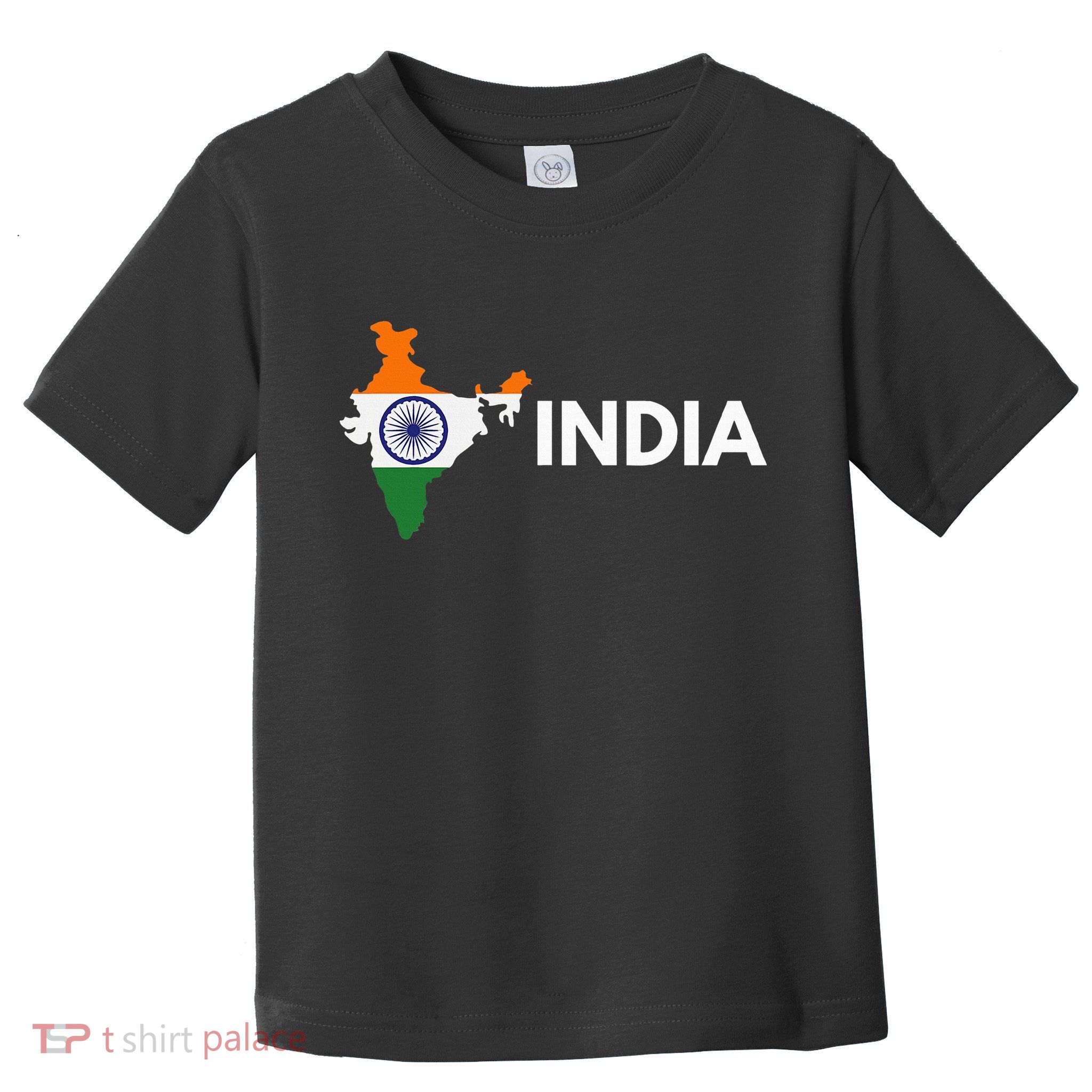Vintage India Flag Indian Outdoor Trip In India Toddler T-Shirt
