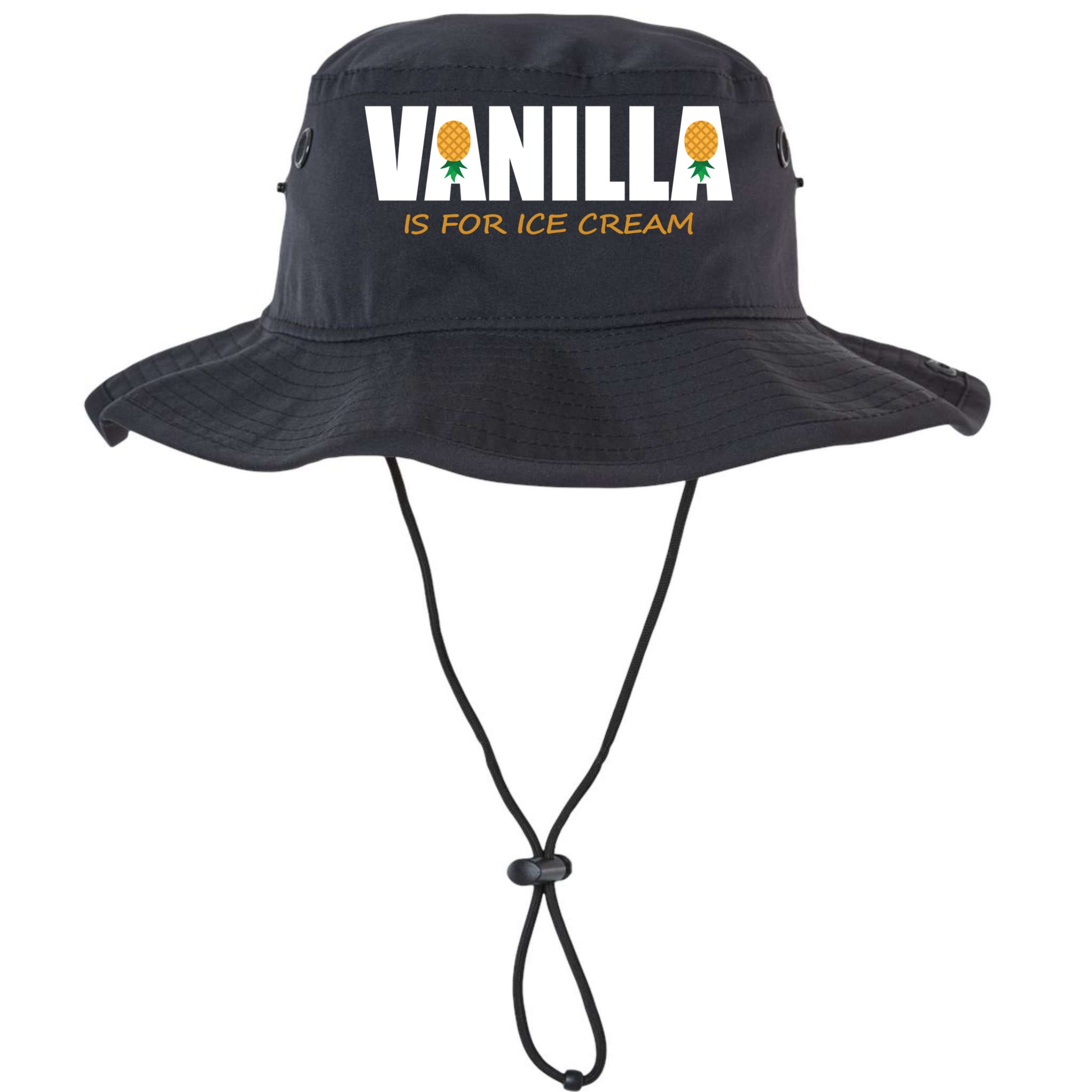 Vanilla Is For Ice Cream Upside Down Pineapple Swinger Theme Great Gift Bucket Hat