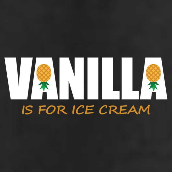 Vanilla Is For Ice Cream Upside Down Pineapple Swinger Theme Great Gift Golf Towel