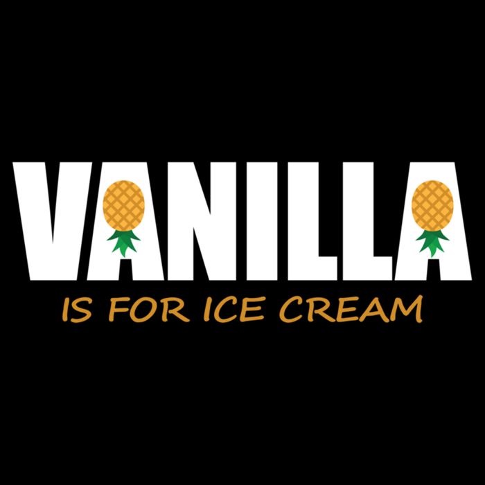 Vanilla Is For Ice Cream Upside Down Pineapple Swinger Theme Great Gift Wool Snapback Cap