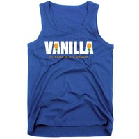 Vanilla Is For Ice Cream Upside Down Pineapple Swinger Theme Great Gift Tank Top