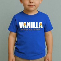 Vanilla Is For Ice Cream Upside Down Pineapple Swinger Theme Great Gift Toddler T-Shirt