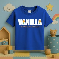 Vanilla Is For Ice Cream Upside Down Pineapple Swinger Theme Great Gift Toddler T-Shirt