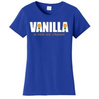 Vanilla Is For Ice Cream Upside Down Pineapple Swinger Theme Great Gift Women's T-Shirt