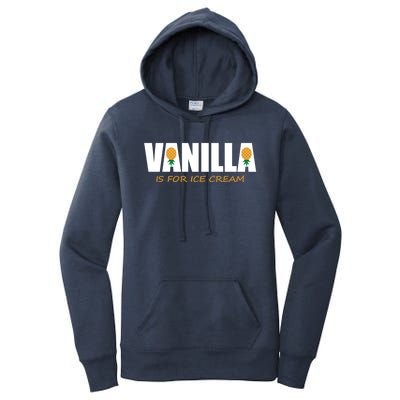 Vanilla Is For Ice Cream Upside Down Pineapple Swinger Theme Great Gift Women's Pullover Hoodie