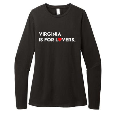 Virginia Is For The Lovers Funny Cool Womens CVC Long Sleeve Shirt