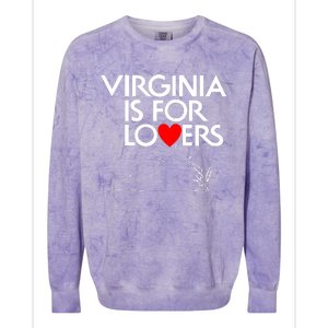 Virginia Is For Lovers Colorblast Crewneck Sweatshirt