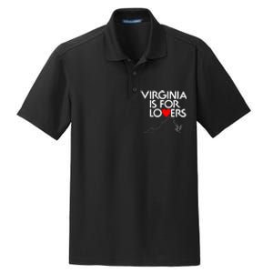 Virginia Is For Lovers Dry Zone Grid Polo