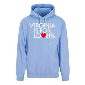 Virginia Is For Lovers Unisex Surf Hoodie