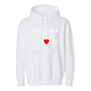 Virginia Is For Lovers Garment-Dyed Fleece Hoodie