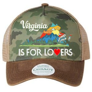 Virginia Is For The Lovers For  Women Legacy Tie Dye Trucker Hat