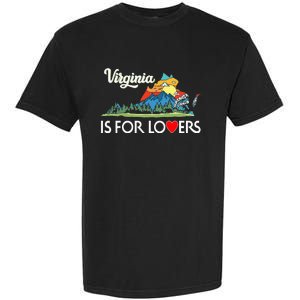 Virginia Is For The Lovers For  Women Garment-Dyed Heavyweight T-Shirt