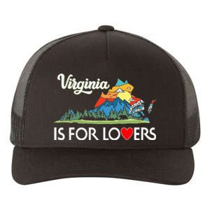 Virginia Is For The Lovers For  Women Yupoong Adult 5-Panel Trucker Hat