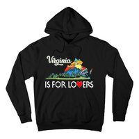 Virginia Is For The Lovers For  Women Hoodie