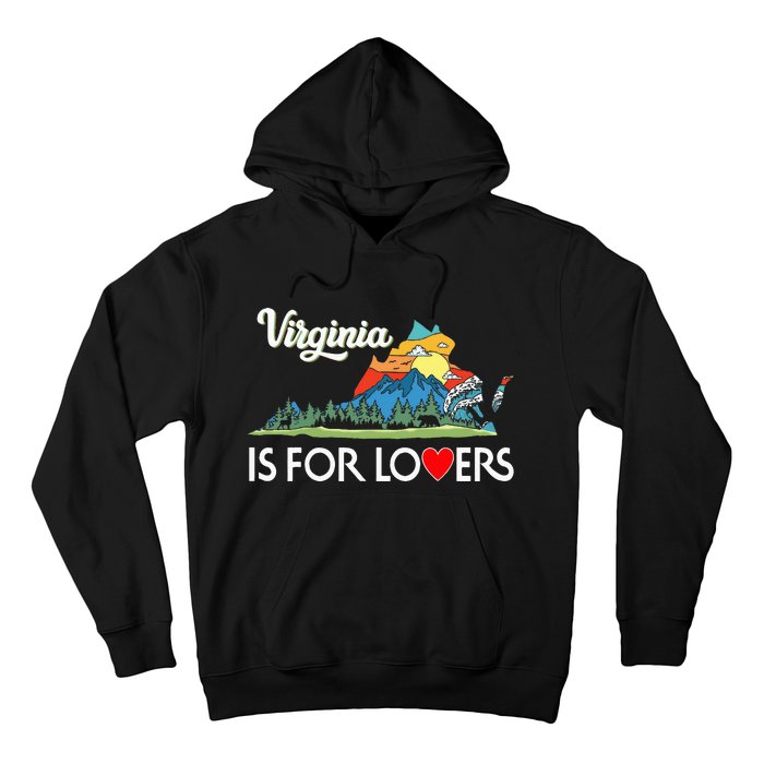 Virginia Is For The Lovers For  Women Hoodie