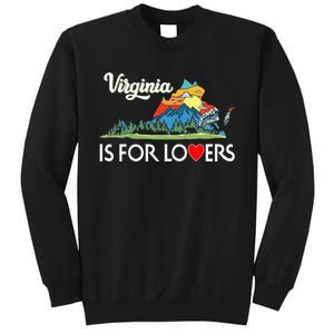 Virginia Is For The Lovers For  Women Sweatshirt