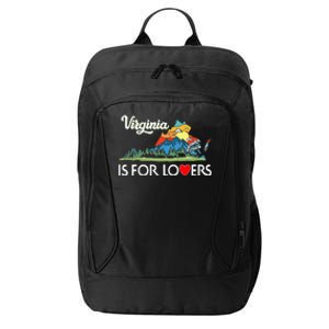 Virginia Is For The Lovers For  Women City Backpack