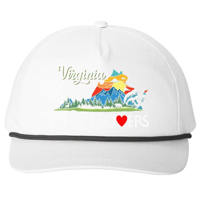 Virginia Is For The Lovers For  Women Snapback Five-Panel Rope Hat