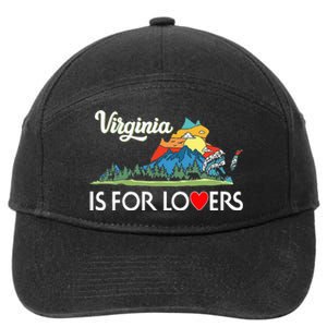 Virginia Is For The Lovers For  Women 7-Panel Snapback Hat