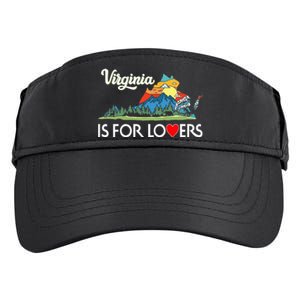 Virginia Is For The Lovers For  Women Adult Drive Performance Visor