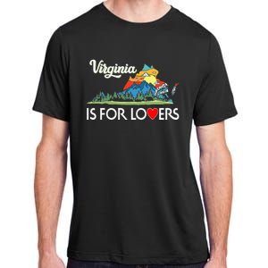 Virginia Is For The Lovers For  Women Adult ChromaSoft Performance T-Shirt