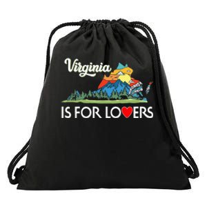 Virginia Is For The Lovers For  Women Drawstring Bag