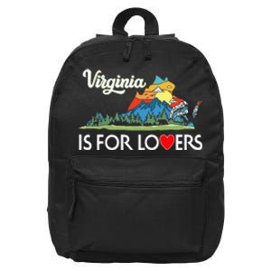 Virginia Is For The Lovers For  Women 16 in Basic Backpack