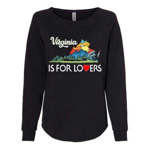 Virginia Is For The Lovers For  Women Womens California Wash Sweatshirt