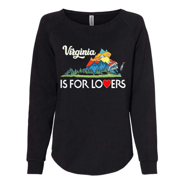 Virginia Is For The Lovers For  Women Womens California Wash Sweatshirt