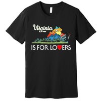 Virginia Is For The Lovers For  Women Premium T-Shirt