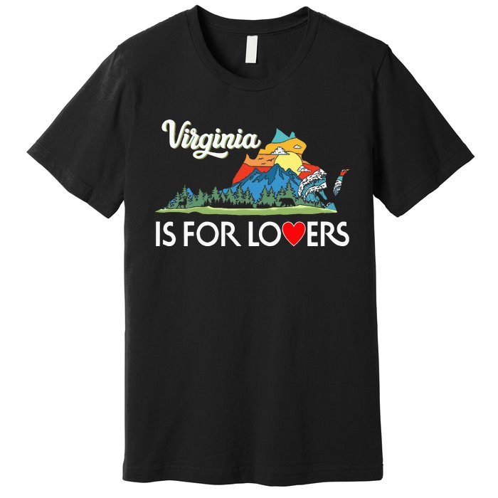 Virginia Is For The Lovers For  Women Premium T-Shirt