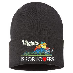 Virginia Is For The Lovers For  Women Sustainable Knit Beanie