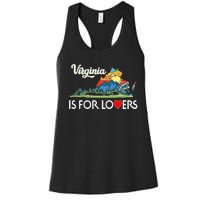 Virginia Is For The Lovers For  Women Women's Racerback Tank