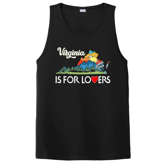 Virginia Is For The Lovers For  Women PosiCharge Competitor Tank