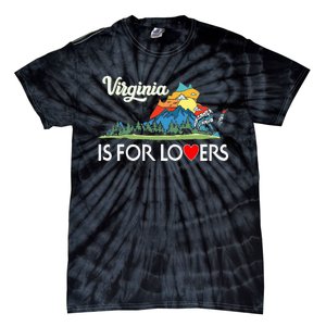 Virginia Is For The Lovers For  Women Tie-Dye T-Shirt